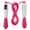 pink, variant on Adjustable Digital Counting Jump Rope, Speed Endurance Training Cardio - pink