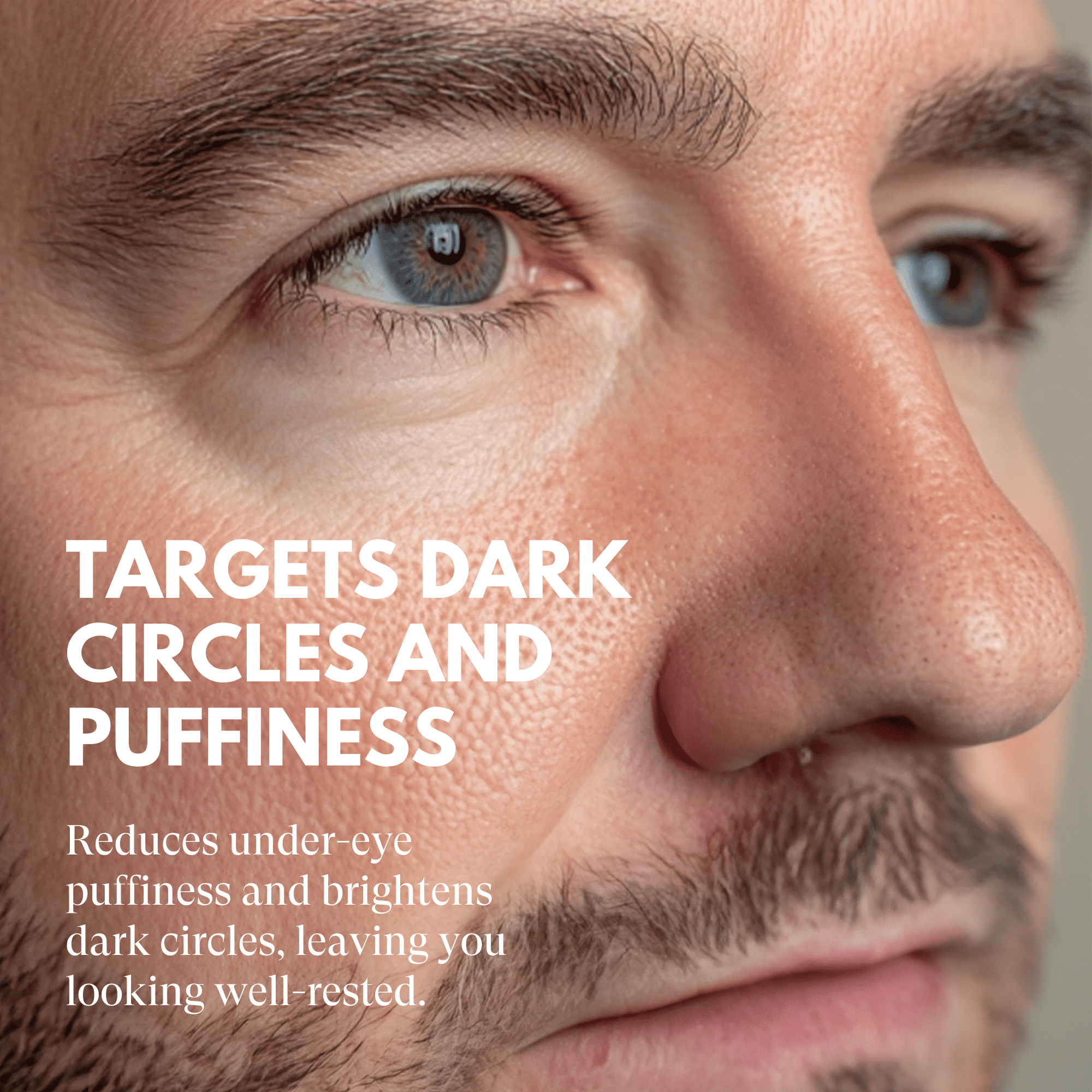 Just Nutritive Anti-Aging Eye Repair Oil for Men, Reduce Fine Lines & Wrinkles Naturally, 1oz