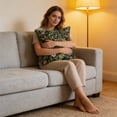 thumbnail image 2 of zhangmingg Reversible Decorative Sofa Bed Pillow Cover Soft Breathable Washable Living Room Protector, 2 of 7