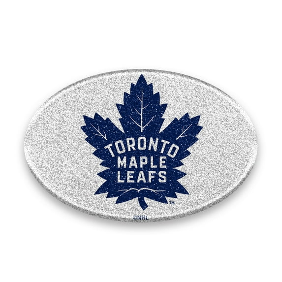 Toronto Maple Leafs Auto Emblem - Oval Color Bling