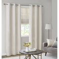 thumbnail image 3 of MAYEERTY Basketweave Curtain Panel Pair - 2 Pcs, Room Darkening, Modern Practical, 3 of 13