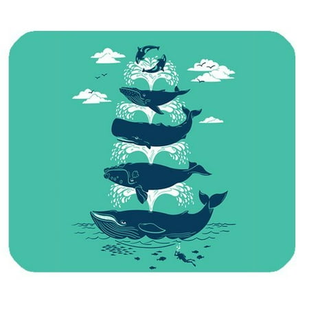 

POPCreation Abstract Whales Mouse pads Gaming Mouse Pad 9.84x7.87 inches