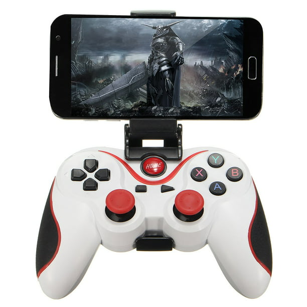 New Bluetooth 4 0 Wireless Gamepad Controller Joystick For Android Phone With Phone Bracket Wireless Bluetooth Gamepad Game Controller White Walmart Com Walmart Com