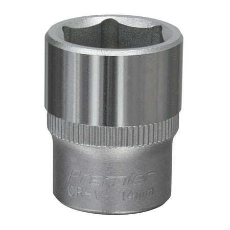 

Sealey S1414 Walldrive Socket 14Mm 1/4Sq Drive