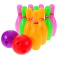 thumbnail image 1 of Miangastore 1 Set Kids Bowling Set Outdoor Toddler Sports Toys Fun Interactive Game For Parties Kids Bowling Set Kids Outdoor Toys Toddler Sports Toys, 1 of 8