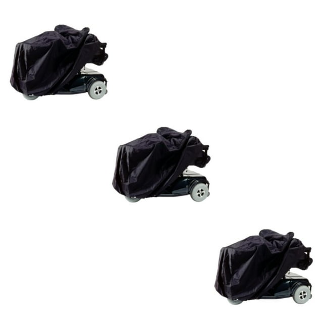 Dalazy Lawn Mower Cover Sturdy Durable And Waterproof For All-Weather Protection Black S(170*61*117) 3Set
