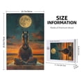 thumbnail image 4 of Naloa Sunset Prairie Meditating Horse Custom Puzzles Personalized Puzzle 1000 Pieces from Photo Custom Jigsaw Puzzle for Wedding, Graduation, (29.5×19.7in, Vertical), 4 of 9