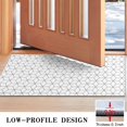 thumbnail image 3 of Black White Checkerboard Checkered Pattern Door Rugs,Washable Non Slip Door Mats Indoor,Decorative Door Mats,Entry Mat Indoor for Entrance,Bedroom,Kitchen,Bathroom,17"x30", 3 of 6