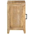 thumbnail image 3 of Mesa de noche vidaXL Industrial de madera de mango 40x30x50 cm Marrón, 3 of 8