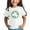 Z4-White, variant on Cute Shirts for Girls St. Patrick's Day Shirt Shamrock Graphic Short Sleeve T Shirts Fashion Irish Pullover Tops T-Shirts Toddler To Big Kid 4-5 Years(Green)