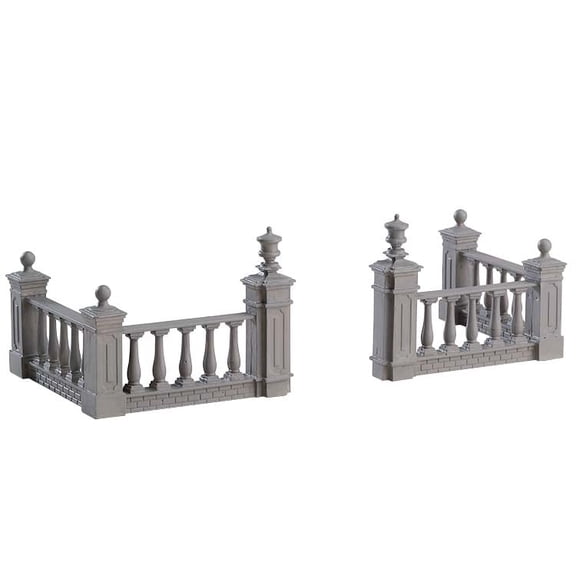 Plaza Fence, Set of 4