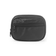 CVS Health Diabetic Organizer Carry Case – Portable Travel Storage Bag for Diabetic Supplies with Mesh Pockets & Four Compartments, Black, 1-Count