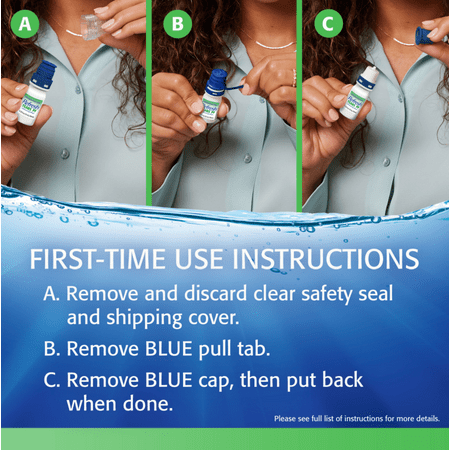 Refresh Tears Multi-Dose Preservative-Free Lubricant Eye Drops, 10 mL
