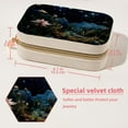 thumbnail image 5 of Starry Plants Velvet Portable Jewelry Stand with Removable Compartment - Organizer Box, Necklace Holder, Jewelry Display - Gift, 5 of 7