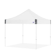 E-Z Up EZUEC3STL10KFBKTBK 10 ft. Eclipse Steel Shelter Black Frame & Black Top