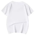 thumbnail image 6 of Toddler Girls Tops & T-Shirts 100 Days Of School Print Round Neck Short Sleeve Casual T Shirts Daily-Wear,White,10-11 Years, 6 of 6