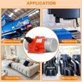 thumbnail image 2 of 60W Concrete Vibrating Motor,Single Phase AC 110V 3600RPM Concrete Motor with Speed Controller,for Shaker Table US Plug, 2 of 5