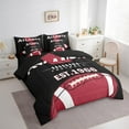 thumbnail image 3 of Erosebridal Atlanta Bedding Sets Twin Size,Sports Theme Comforter Sets with Sheets,Football City Bed in a Bag Twin Size For Boys Kids,Microfiber Bedroom Decoration Reversible,7-Piece, 3 of 7
