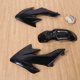 thumbnail image 4 of Carenado De Plastico Kit de carenado negro Kit de cuerpo de carenado de plástico profesional Guardabarros para Honda CRF50, 4 of 8