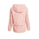 thumbnail image 4 of Avoogue Chubasquero para mujer, ligero, impermeable, chaquetas de lluvia, chaquetas de bicicleta, cortavientos con capucha para exteriores, plegable (rosa L), 4 of 5