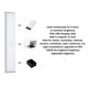 thumbnail image 3 of For Under Counter Light Closet Cabinet Motion Sensor Usb Rechargeable Wireless, 3 of 5