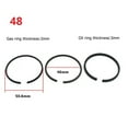 thumbnail image 1 of 3 Pcs Air Compressor Piston Ring Pneumatic parts for 48mm Cylinder, 1 of 7