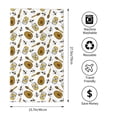 thumbnail image 2 of Kdxio Hand Towel Honey for Bathroom Kitchen Fingertip Bath Towels 27.5 x 16 Inch Home Hotel Gym Laundry Room, 2 of 5
