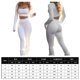 thumbnail image 3 of Chaqueta Nueva camiseta casual de punto de manga larga con cuello redondo y pantalones lápiz para mujer Cgtredaw  Para estrenar, 3 of 6