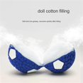 thumbnail image 2 of Pet Dog Toy Balls Squeak Puppy Toys Interesting Tennis Football Tooth Cleaning Toys for Dogs D, 2 of 5