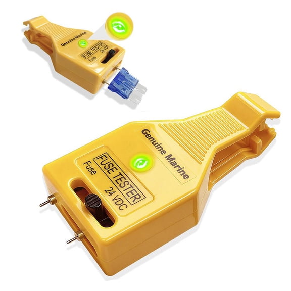 Automotive Fuse Tester and Puller, 24V Multi-Functional Circuit Tester with LED for Mini Standard and Maxi Fuses