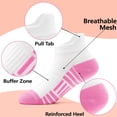 thumbnail image 3 of Girls Trainer Socks 12 Pairs Sports Ankle Kids Socks White Black Athletic Running School Socks Toddler Soft Socks for 1-14 Years Children, 3 of 5