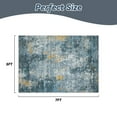 thumbnail image 7 of SIXHOME 8'x10' Abstract Area Rugs Modern Soft Washable Rug Neutral Non-Slip Indoor Rug for Living Room Bedroom Dining Room Office Lightweight Foldable Carpet Ideal for High Traffic Areas Blue, 7 of 7