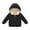 Black, variant on GDEGE Baby Girls Winter Coats Toddler Outerwear Snow Jackets Boys Warm jacket Casual jacket Beautiful Fashion jacket Home Party jacket for 1 to 6 Years