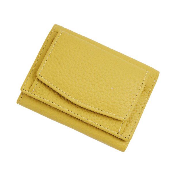 Mini cartera 2025 Nueva cartera de cuero con organizador de tarjetas y bolsillo