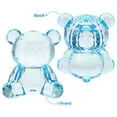 thumbnail image 2 of Set of 4 Garden Bear Figurine Transparent Decoration Aquarium Figurines Toys, 2 of 8