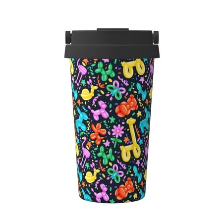 

Adobk Colorful Air Balloons1 Print Stainless Steel Coffee Mug -Vacuum Insulated Coffee Tumbler - Leakproof Travel Mugs Insulated for Hot & Cold Drinks