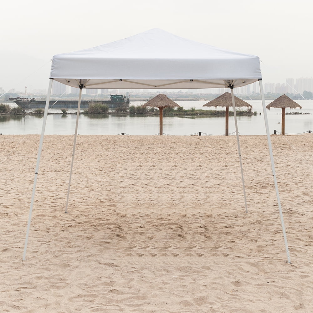 Kadyn Outdoor Folding Party Tent, Wedding Sun Shelter for Parties Garden Pool, White Camping Shelters Kadyn Outdoor Folding Party Tent, Wedding Sun Shelter for Parties Garden Pool, White Camping Shelters