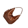 thumbnail image 2 of Qarigey Bolso de hombro de PU para mujer, para citas, escuela, oficina, compras, Picnic, viaje, almacenamiento de teléfono móvil, bolso de Bolsas de mensajero y de hombro Marrón Qarigey AP012115-03, 2 of 6