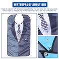 thumbnail image 3 of Adult Bib Waterproof Apron Clothes Bib Washable Saliva Towel Clothing Protector, 3 of 3