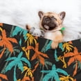 thumbnail image 3 of Yiaed Palm Trees Print Dog Blankets-Cat Blanket Washable for Couch Protection,Puppy Blanket, Soft Plush Reversible Throw Furniture Protector-Medium, 3 of 8