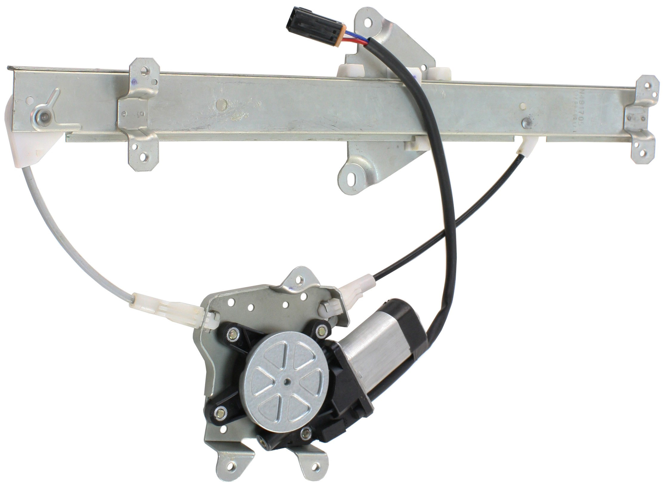 Window Regulator For 1989-1994 Nissan Maxima Rear, Right Passenger Power With Motor