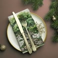 thumbnail image 3 of Bahomeck Napkins Set Of 4 Reusable Washable Square Fabric Dining Table Napkins Weddings Party Dinner Decor,18*18 Inch,Fantasy Oak Tree With Roots On The Ground, 3 of 3