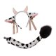 thumbnail image 2 of Clips de oreja de gato, conjunto de disfraz largo , pinza de pelo de de para mujeres, disfraces de , accesorios de Baoblaze Traje de juego de cosplay, 2 of 8