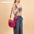 thumbnail image 3 of Montana West Crossbody Bags Bum Bag for Women Large Sling Bag with Adjustable Strap and Coin Purse, Hot Pink, 3 of 7