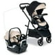 thumbnail image 1 of Britax Willow Brook S+ Baby Travel System, Infant Car Seat and Stroller Combo with Alpine Base, ClickTight Technology, SafeWash Insert and Cover, Sand Onyx, 1 of 5