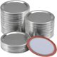 thumbnail image 4 of Moyic 100PCS Tapas para conservas de boca ancha Tapas para frascos de tipo dividido reutilizables Tapas para conservas de almacenamiento a prueba de De coser Plata 86 mm Moyic HA042069-02, 4 of 6