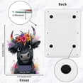 thumbnail image 2 of High Precision Digital Kitchen Scale Tempered Glass Food Scale Multifunction Scale Small Kitchen Appliances Cute Black Cow, 2 of 7