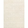thumbnail image 2 of Pasargad Home Edgy 8' x 10' Hand-Tufted Silk and Wool Ivory Rug, For Indoor Space and all Age of Group, 2 of 6