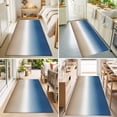 thumbnail image 5 of 2x6ft Area Rug,Blue to Brown Gradient Ombre Washable Large Rugs Soft Non-Slip Floor Rug Watercolor Abstract Art Non-Shedding Indoor Carpets for Living Room Bedroom Home Office Nursery, 5 of 9