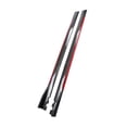 thumbnail image 3 of Faldones laterales universales para coche shamjiam Extensiones de faldones laterales de coche Fibra de Carbono Rojo, 3 of 8